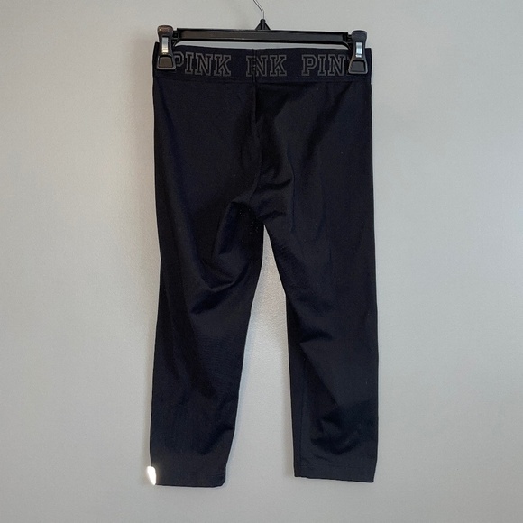 Victoria's Secret PINK Black Ultimate Extreme Crop Legging Size XS - Picture 5 of 6